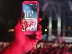 Una fotografia scattata con il telefonino