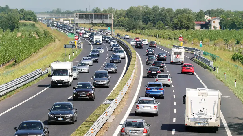 Palmanova 28 Luglio 2018 Traffico in Autostrada Â© Bressanutti - Petrussi