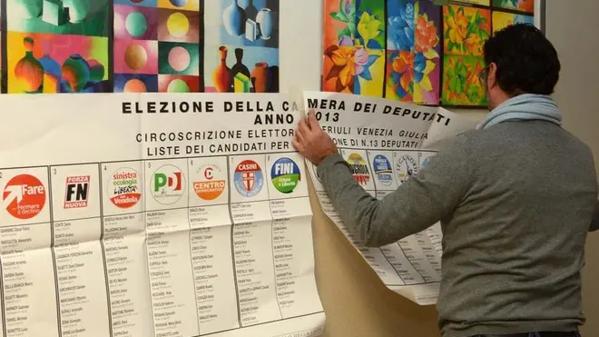 Udine 23 febbraio 2013 SEGGI FERMI Copyright Petrussi Foto Press /turco