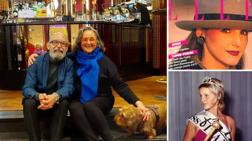 Alda Balestra con Dizzi Alfons (foto fulvia perossa) e in due momenti della sua carriera