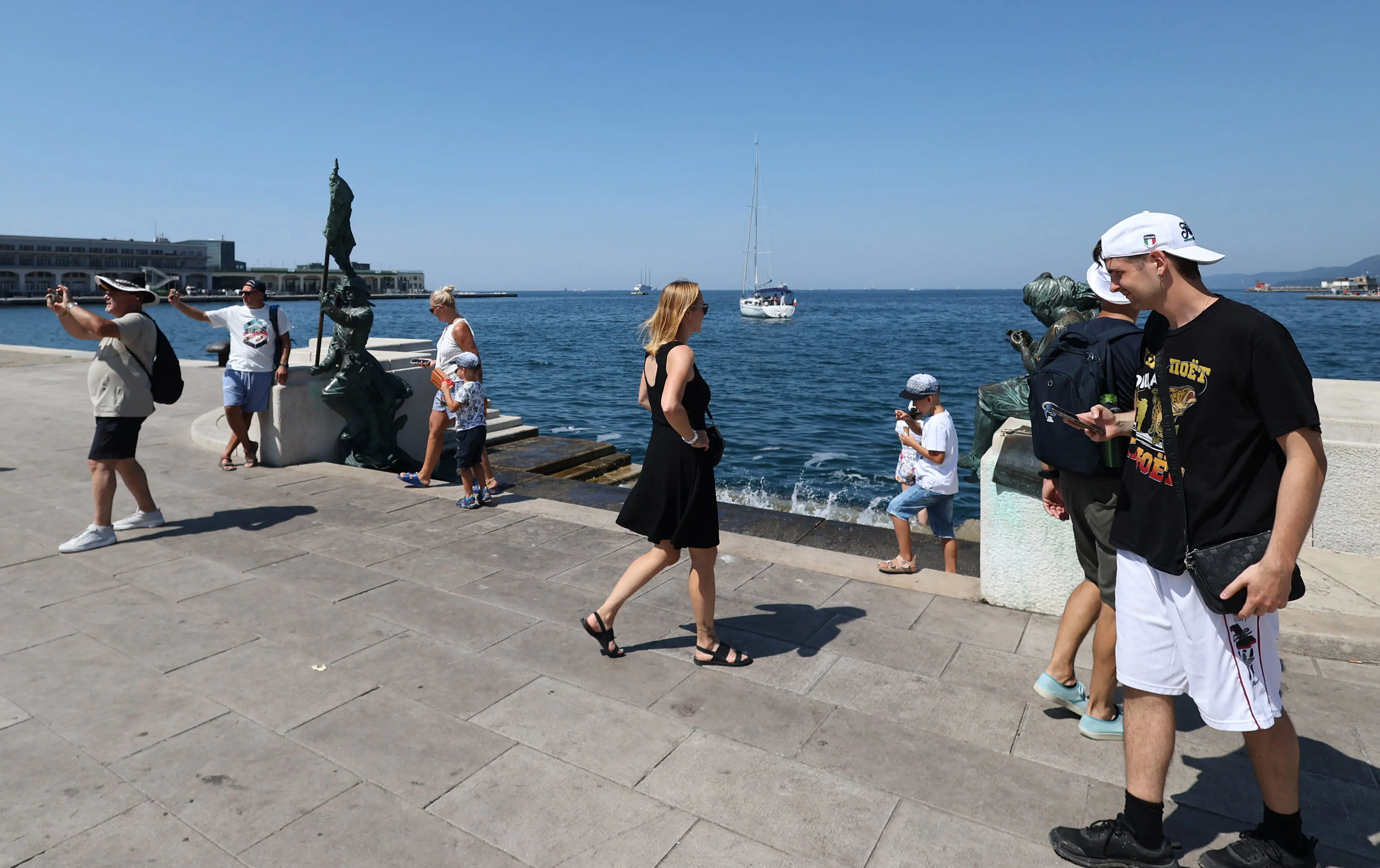 Lasorte Trieste 15/08/24 - Ferragosto, Turisti