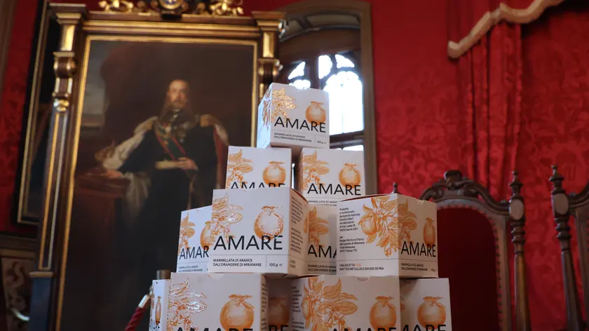 La presentazione della Marmellata Amare (Lasorte)