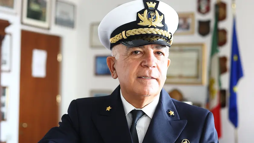 L'Ammiraglio Vincenzo Vitale dirigerà il Reparto mezzi navali, aerei e terrestri del Comando generale delle Capitanerie. (foto Lasorte)