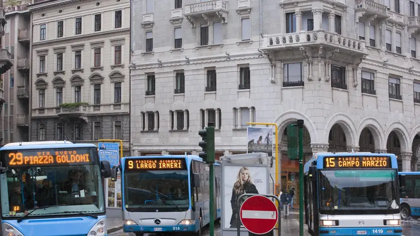 Un bus di Trieste Trasporti