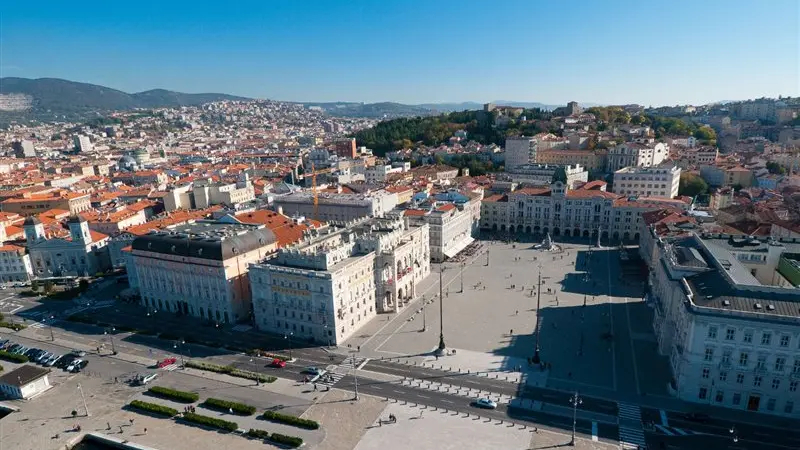 Una veduta di Trieste