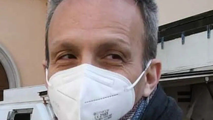 Foto BRUNI Trieste 17.04..2021 Francesco Russo a Roiano