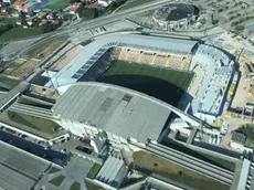 Il nuovo stadio di Udine, destinato inizialmente a chiamarsi Dacia Arena: chissà come finirà...