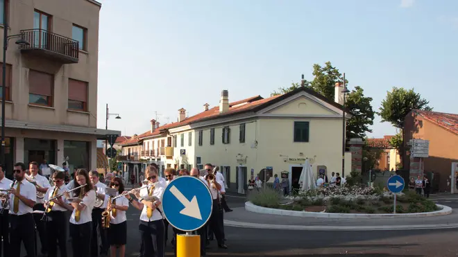 Lasorte Trieste 12/07/13 - Opicina, Inaugurazione Rotatoria e Festa