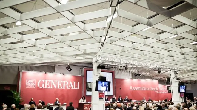 Trieste, 28/04/2012, Stazione marittima. Assemblea degli Azionisti Generali. Shareholders' meeting.
