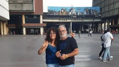Rafaela Chillè e il marito Giorgio Zanini