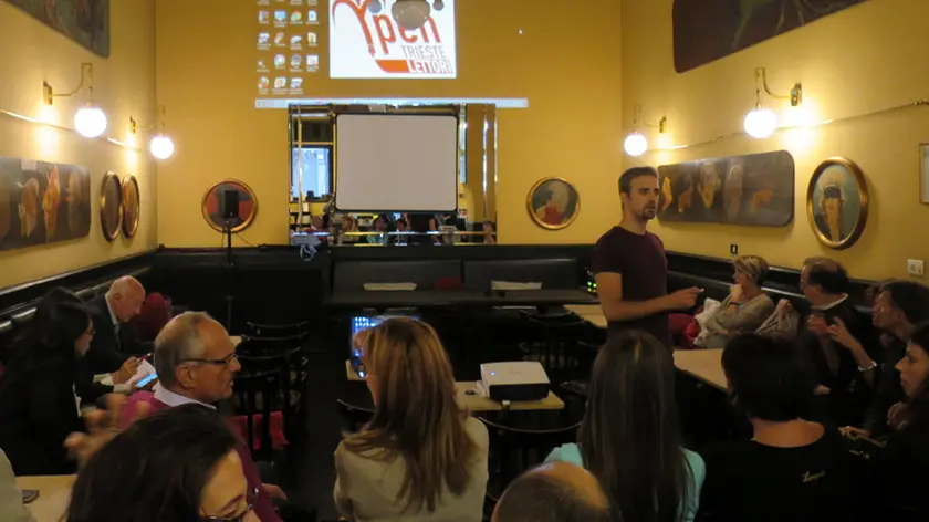 Un incontro del Pen Club