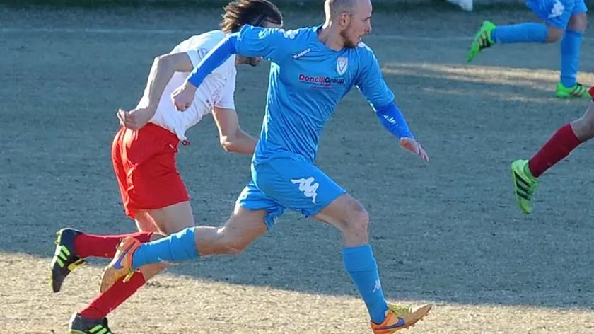 Foto Bruni Trieste 21.01.2017 Calcio:Vesna-Kras