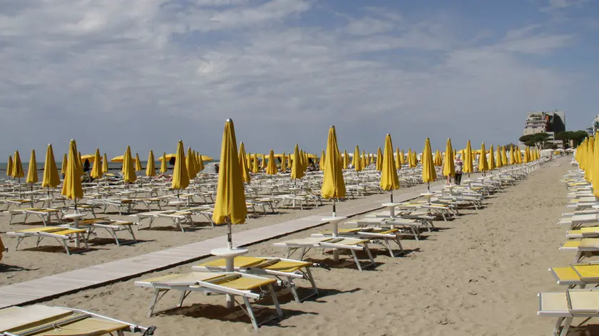 La spiaggia di Grado