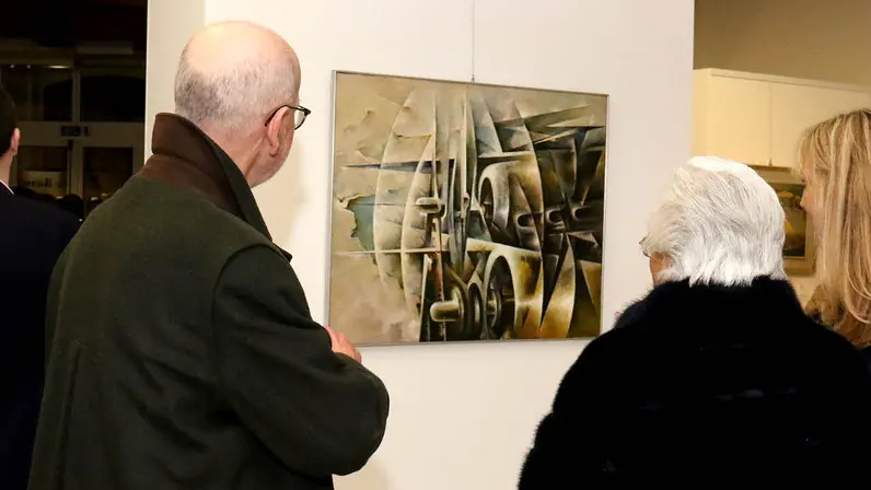 Bonaventura Monfalcone-22.02.2019 Inaugurazione mostra Crali-Galleria d'arte comunale-Monfalcone-foto di Katia Bonaventura