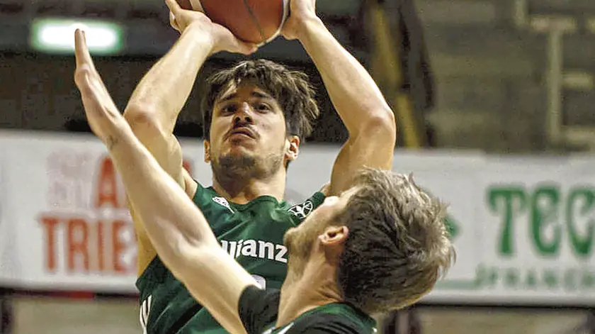 Tommaso Laquintana durante un allenamento