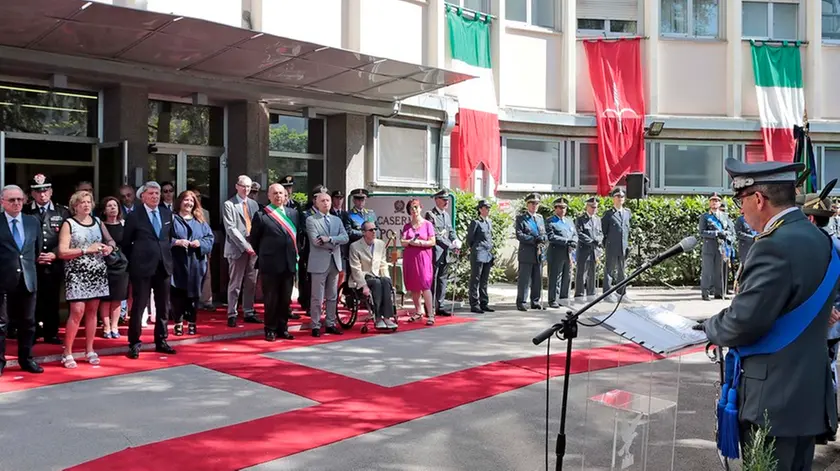 Silvano Trieste 2019-06-25 Cerimonia di celebrazione del 245/o Anniversario Fondazione della Guardia di Finanza, presieduta dal Comandante Regionale Friuli Venezia Giulia, Generale di Brigata Piero Iovino.