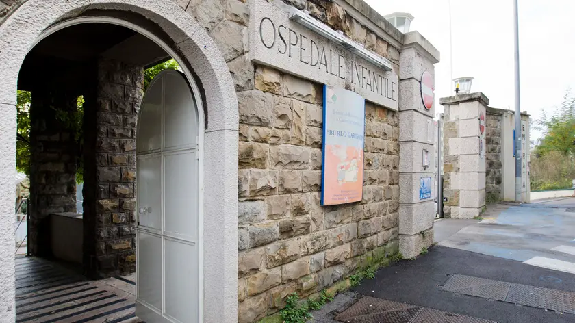 L'ingresso dell'Ospedale Burlo Garofolo