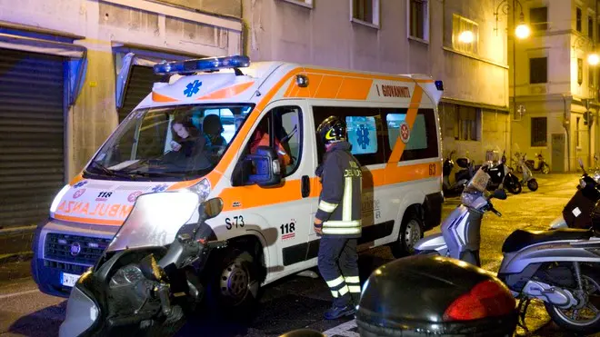 Silvano Trieste 30/01/2014 Incendio, via Trento 13, sesto piano