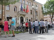 Bonaventura Monfalcone-13.09.2018 Consiglio comunale e protesta per aumento tassazione-Grado-foto di Katia Bonaventura