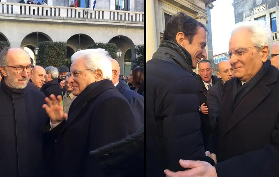 Il presidente della Repubblica Sergio Mattarella ha incontrato il governatore Massimiliano Fedriga e il vicegovernatore Riccardo Riccardi