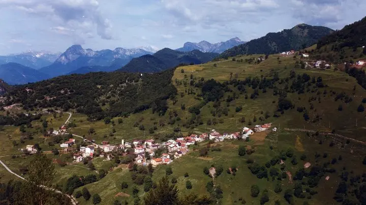 Una veduta di Lauco