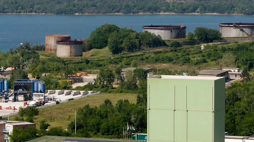 Silvano Trieste 19/05/2015 EZIT, le zone da bonificare presso la strada delle saline