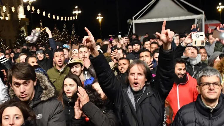 Foto BRUNI 01.01.2019 Capodanno in piazza Unità