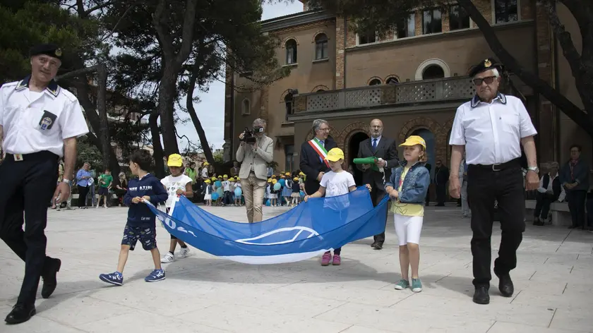La cerimonia della Bandiera blu foto Bonaventura