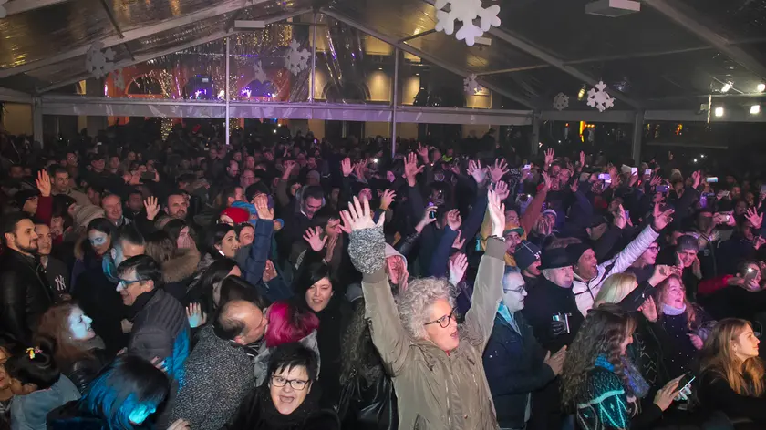 L’ultimo Capodanno in piazza della Repubblica, nel 2019 Foto Bonaventura