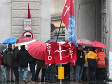 Lasorte Trieste 10/02/14 - Ingresso Bretella Porto Vecchio, TLT, Manifestazione Scadenza Ultimatum