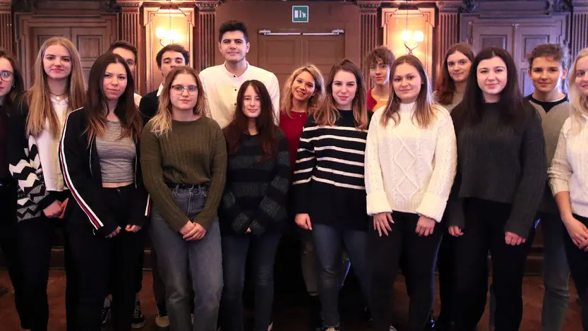 Lasorte Trieste 12/12/18 - Consiglio Comunale, Premio S.Giusto d'Oro, Studenti Liceo Petrarca