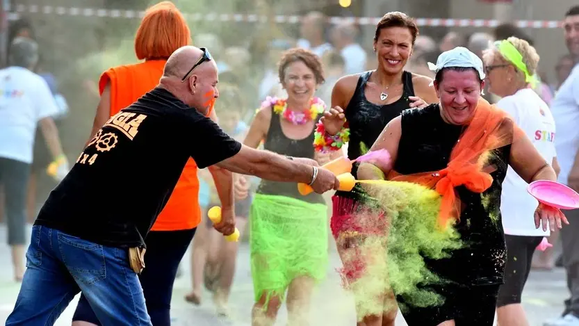 Foto BRUNI 11.08.2018 Muggia: la carneval Run