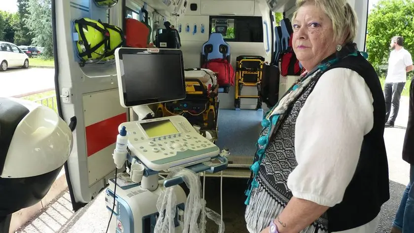 Bumbaca Gorizia 08.05.2018 Ospedale GO inaugurazione ambulanze ed ecografo © Fotografia di Pierluigi Bumbaca