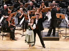 Il soprano Ilaria Zanetti e il cantante Andrea Binetti