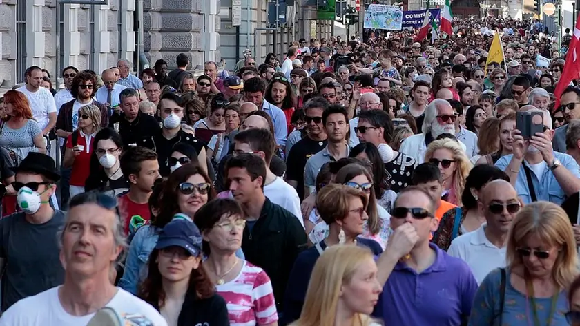 Silvano Trieste 22/05/2016 Corteo anti Ferriera