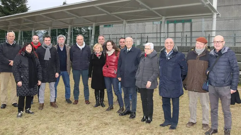 Bumbaca Gorizia 11.02.2017 Nuove tribune stadio Juventina © Fotografia di Pierluigi Bumbaca