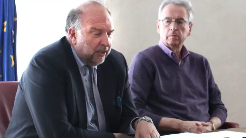 Lasorte Trieste 29/04/16 - Sala Giunta, Conferenza Stampa, Cosolini, Laureni, su Inquinamento Giardini