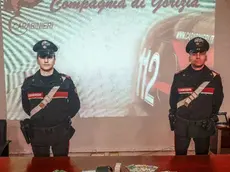 I militari dell'Arma di Gorizia dopo l'arresto per spaccio di droga