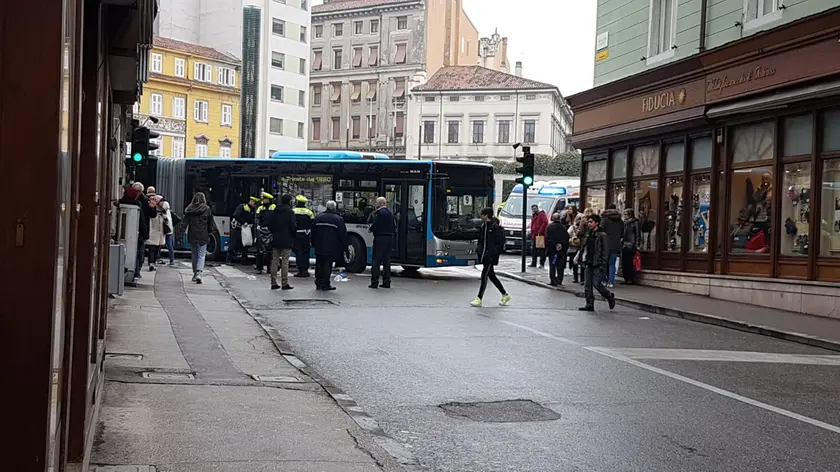 L'incidente in piazza Goldoni