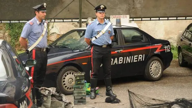 Bumbaca Gorizia 01-09-2012 Carabinieri, operazione uccellagione - Fotografia di Pierluigi Bumbaca