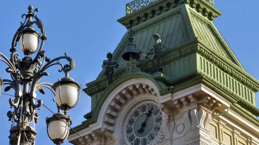 Foto Bruni 05.01.13 Mikez e Jakez:a S.Giusto e sul municipio di piazza Unità