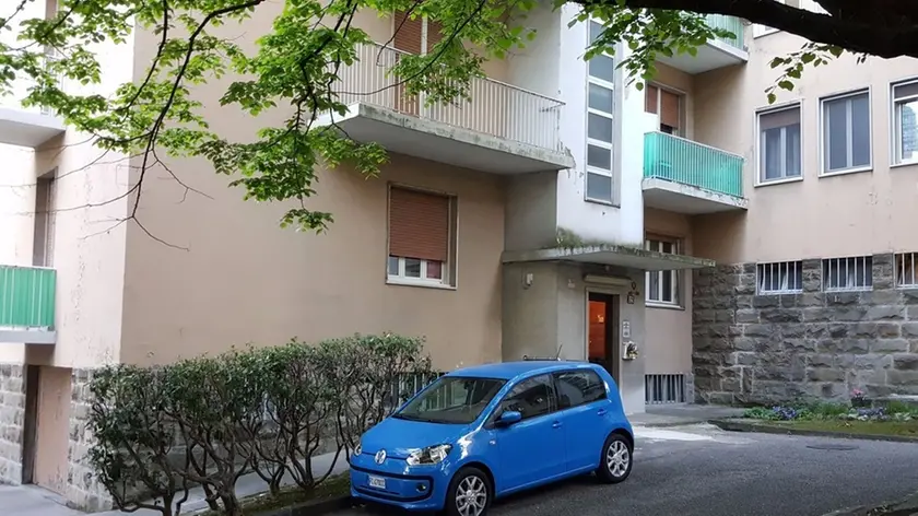 La casa di via Puccini dove si è consumato l'omicidio