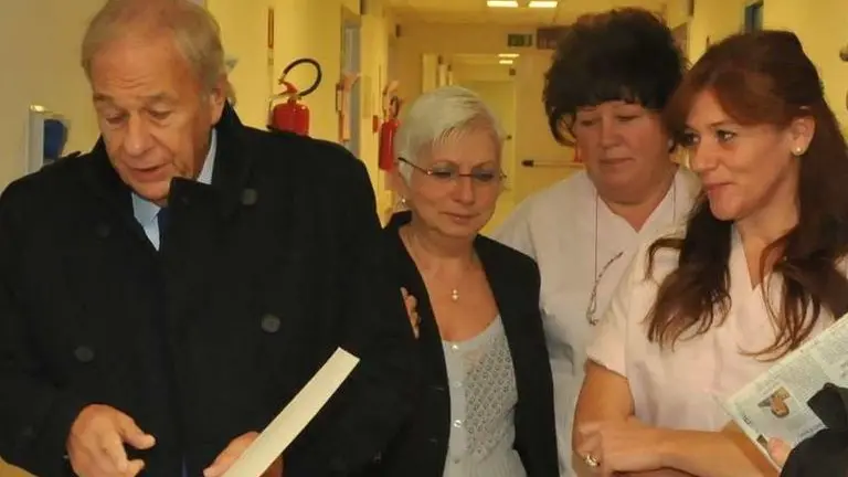 Bumbaca Gorizia 29.10.2010 Ospedale, sindaco e Valenti al Punto Nascita - Foto di Pierluigi Bumbaca