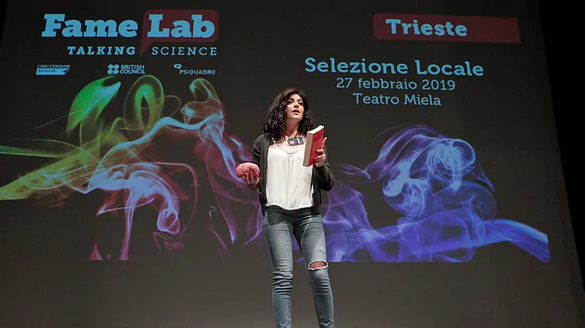 Trieste, 27 febbraio 2019. FAMELAB 2019 presso il Teatro Miela. Foto Massimo Goina.