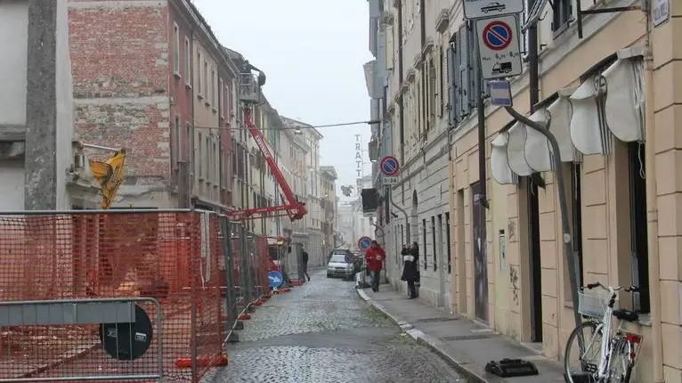 Bumbaca Gorizia 02_02_2016 Via Morelli riaperta © Fotografia di Pierluigi Bumbaca