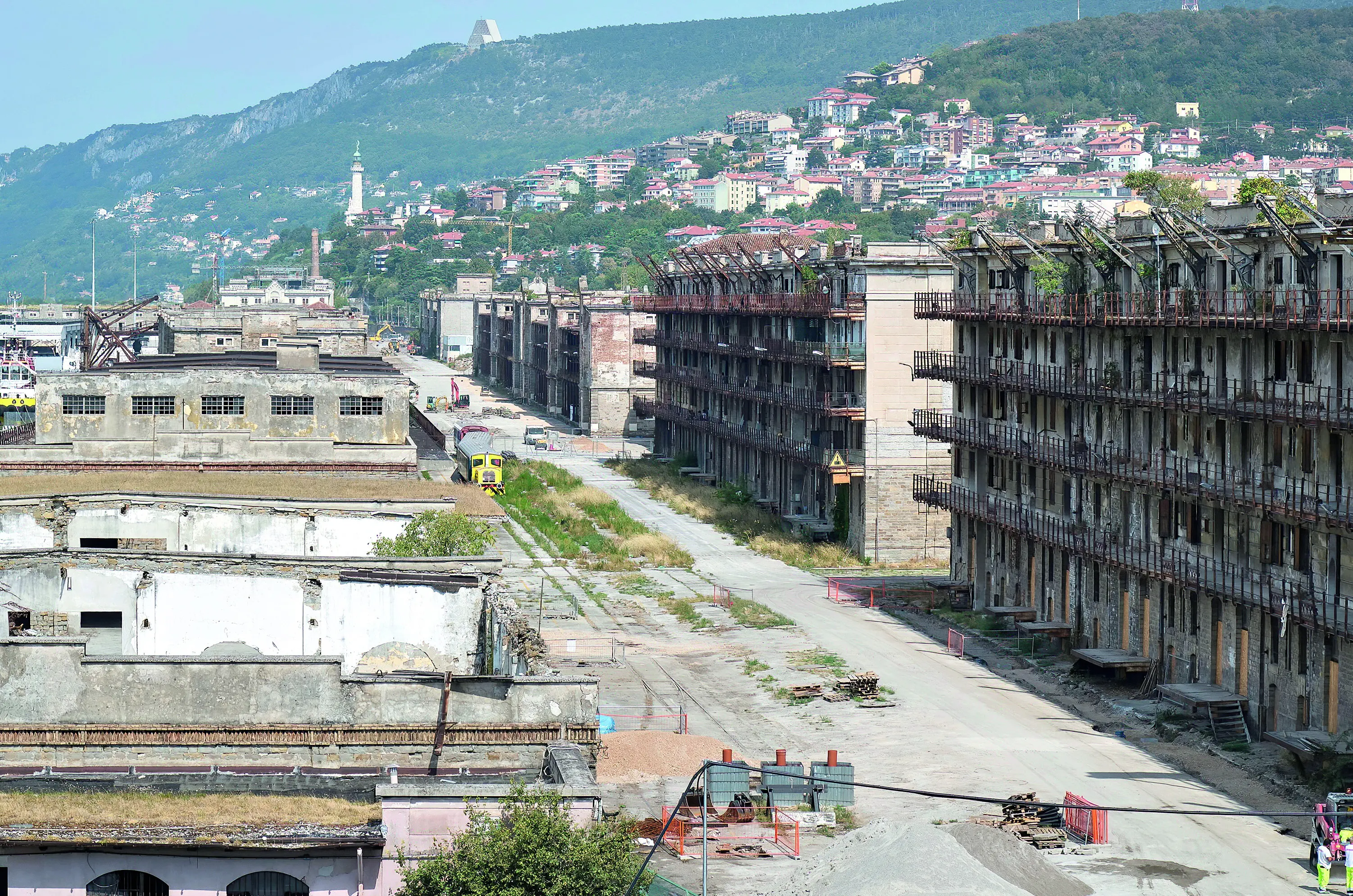 Una veduta dello scalo Foto Andrea Lasorte