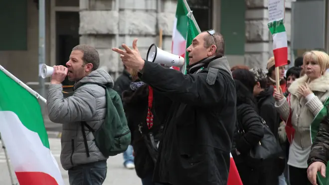 Lasorte Trieste 09/01/14 - Corteo Comitato 9 Dicembre, Forconi