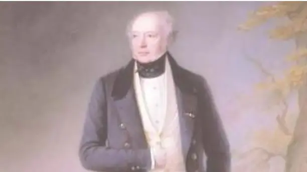 Il ritratto di Salomon von Rothschild.