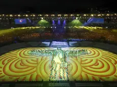 La cerimonia di chiusura delle Olimpiadi di Rio (foto Reuters)