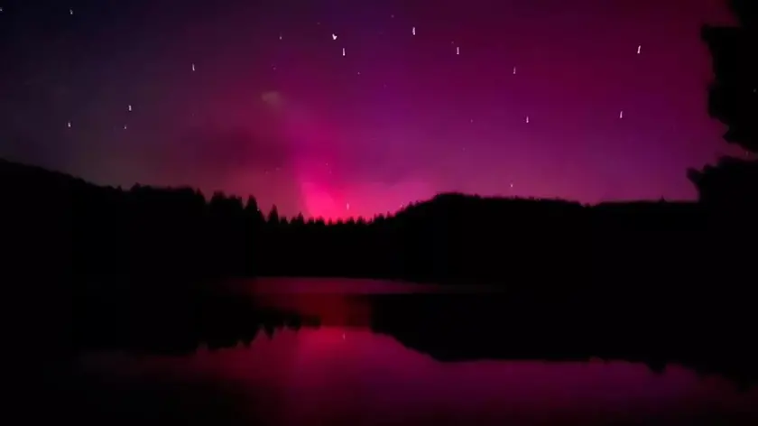 Lo spettacolo ai Laghi di Fusine: gli scatti di Massimo Colombo domenica 5 novembre